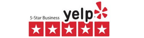 Cleaning Chief NYC 5-star Yelp rating badge — top-rated cleaning service in New York City