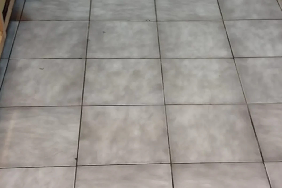Clean tile floor with visible grout lines fully restored after Cleaning Chief deep cleaning in NYC