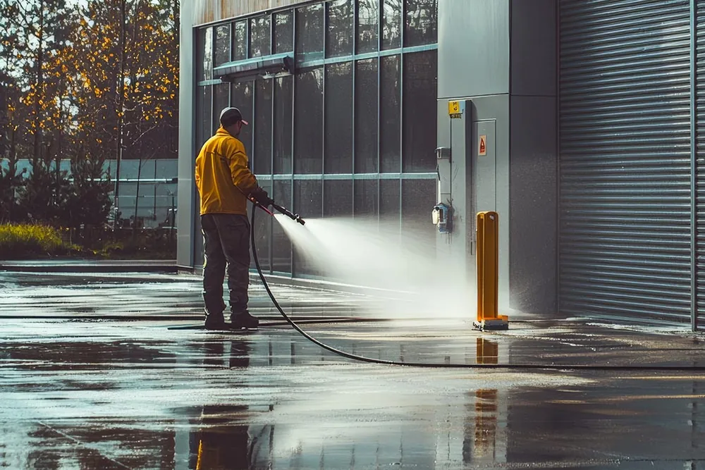 Cleaning Chief professional performing grout sealing and protection in NYC
